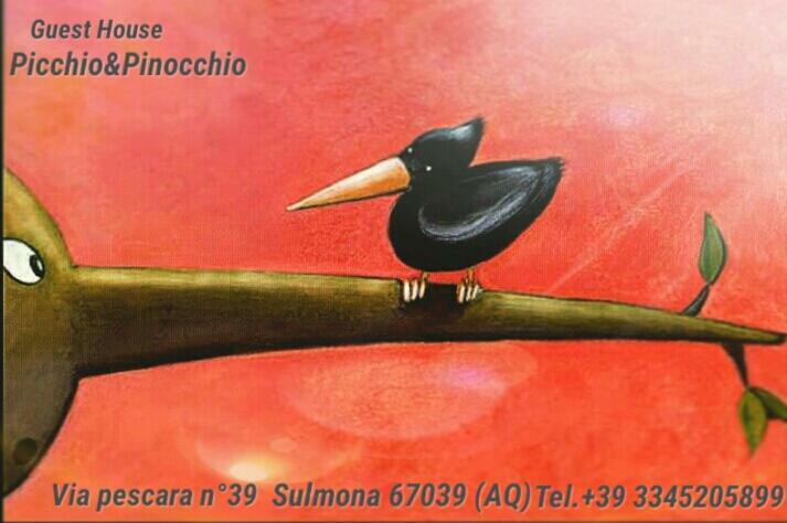 Picchio&Pinocchio Guest House Sulmona Eksteriør bilde